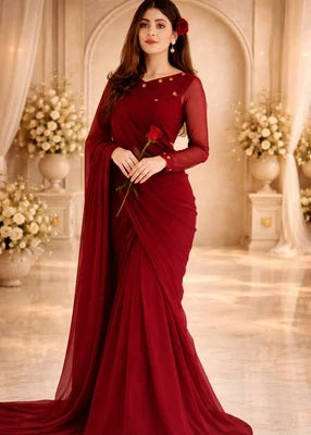 EXCUSIVE STITCHED SAREE