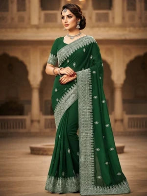 EXCLUSIVE UNSTITCHED SAREE