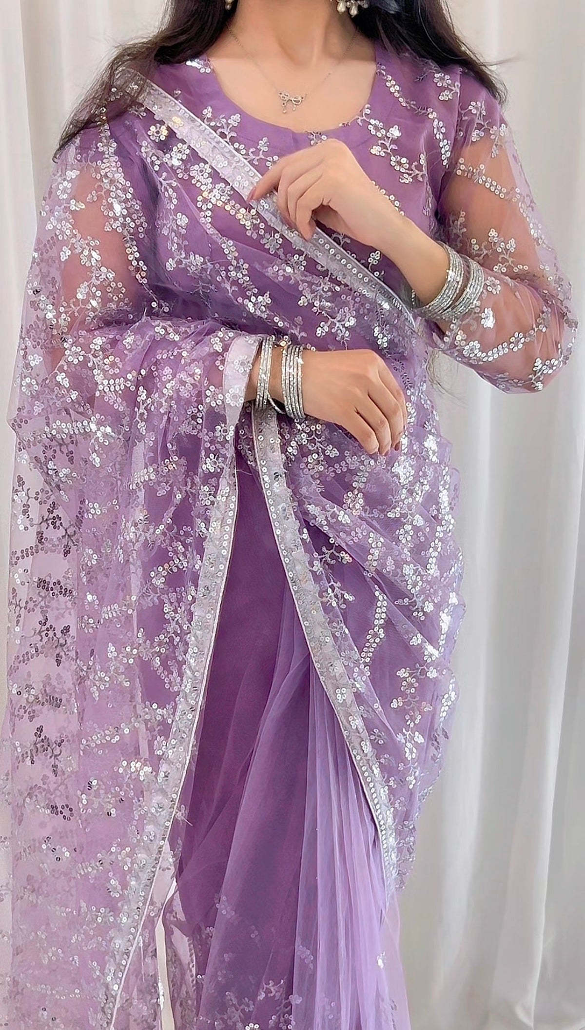 Hania Amir Stiched Saree