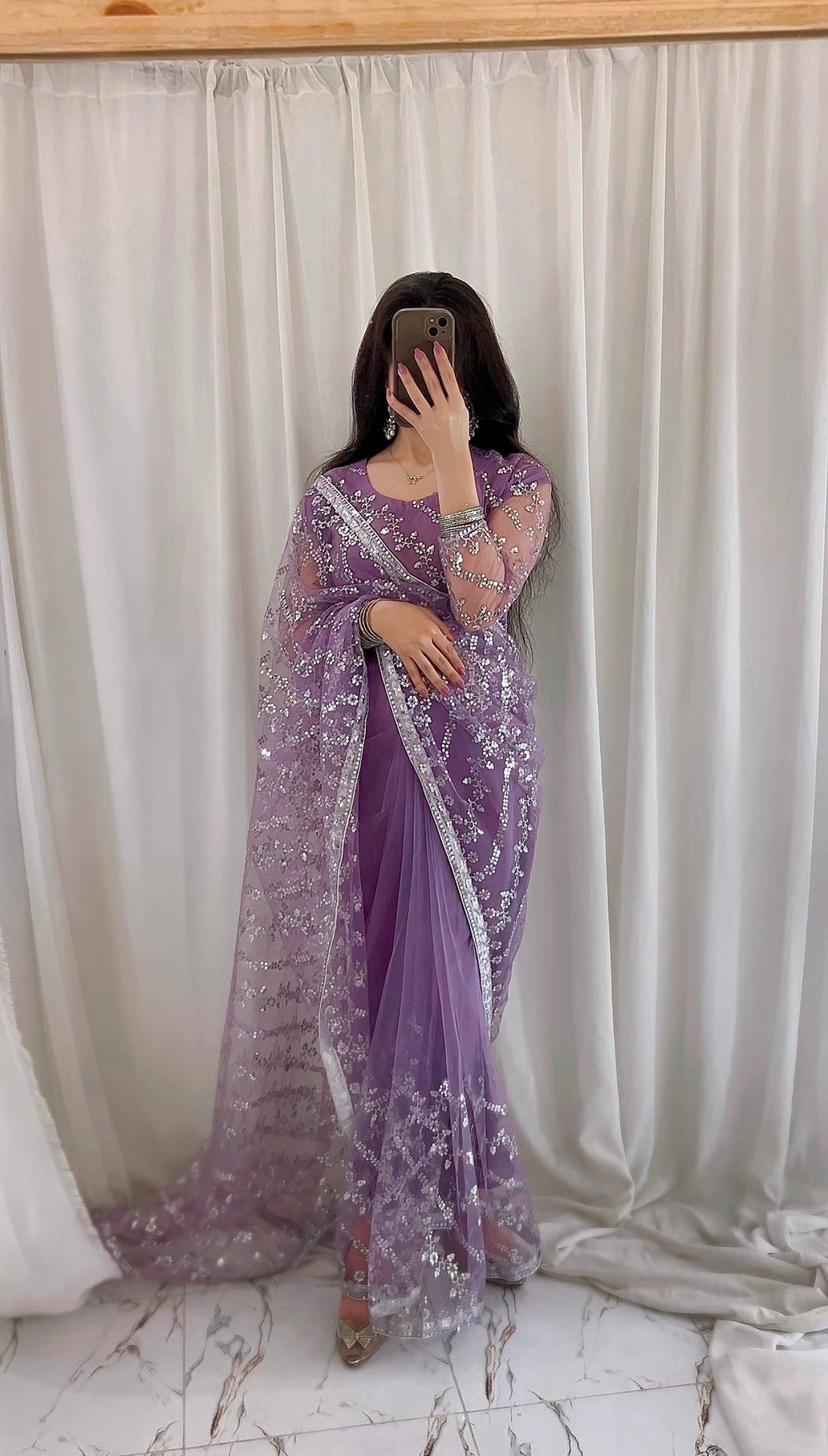Hania Amir Stiched Saree