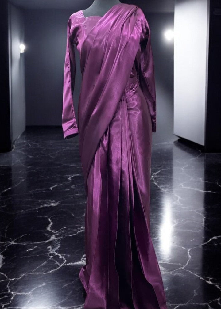 Simple Casual Saree - Shiwani Apparels