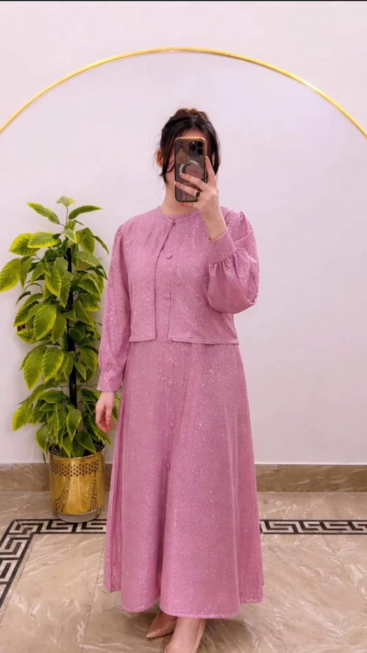 Shimmer Grace Co-ord Dress